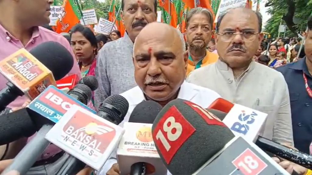 MP BJP President Hemant Khandelwal.