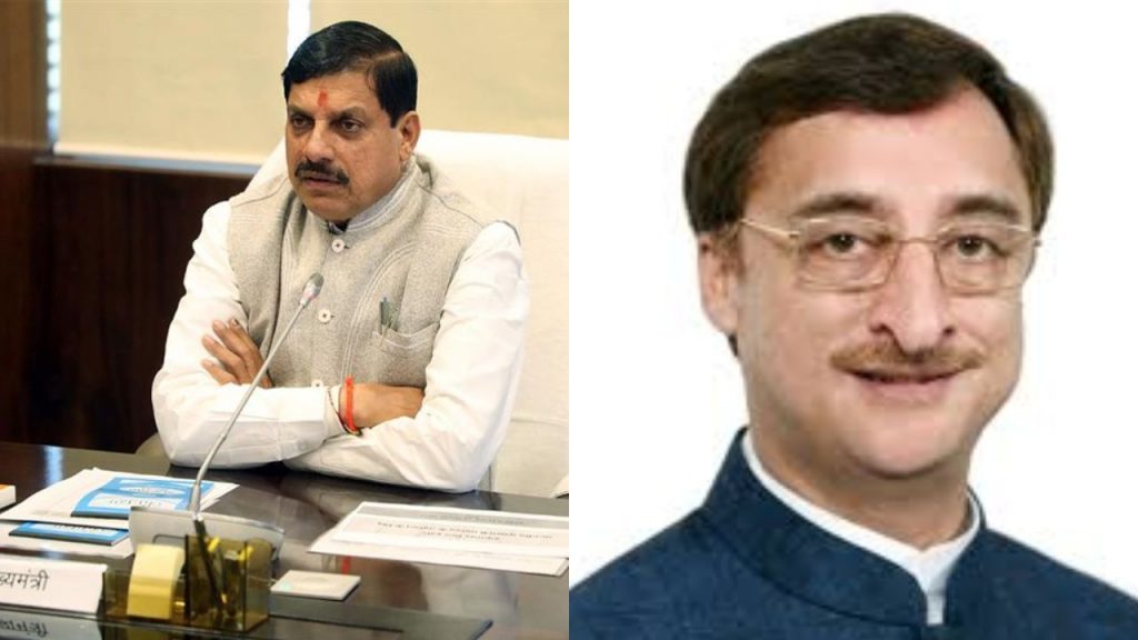 CM Mohan Yadav and Vivek Tankha (file photo)