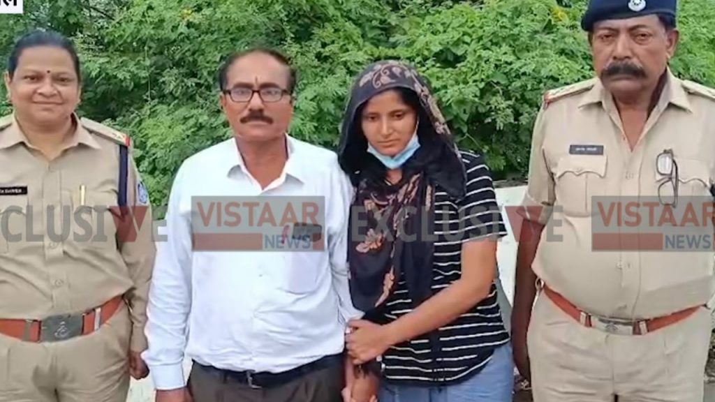 Police handed over Archana Tiwari to her family in Bhopal