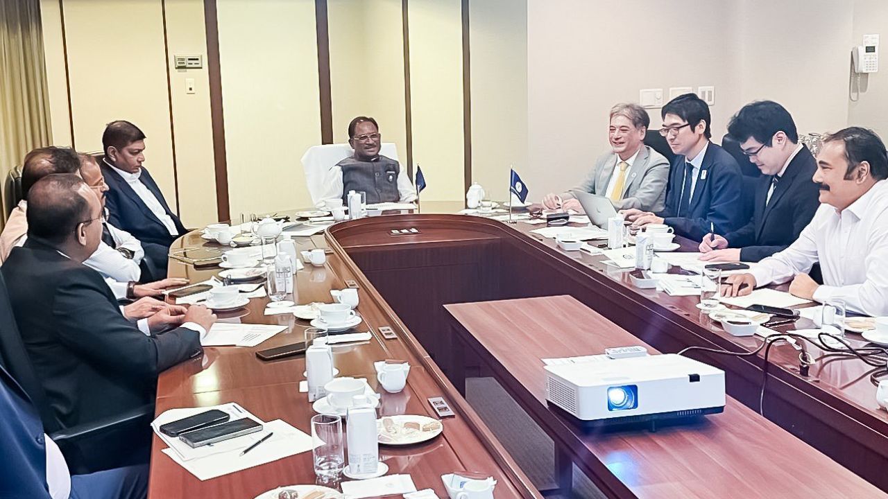 Tokyo: CM Vishnudev Sai met industrialists