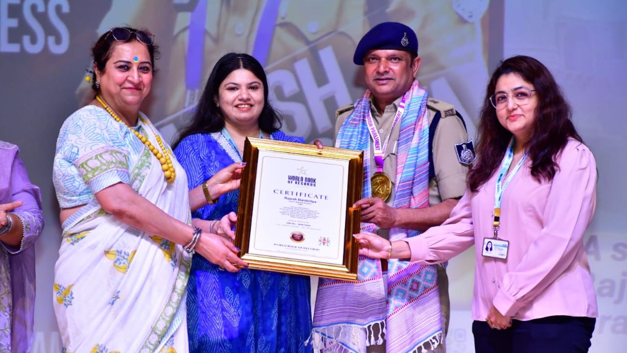 Indore's ADCP Rajesh Dandotia got World Book of Records