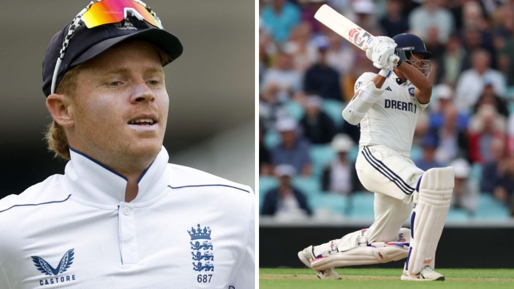 Olie Pope and Yashasvi Jaiswal