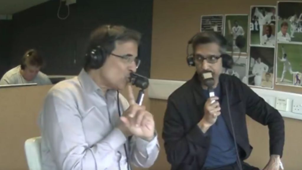 Sundar Pichai and Harsha Bhogle