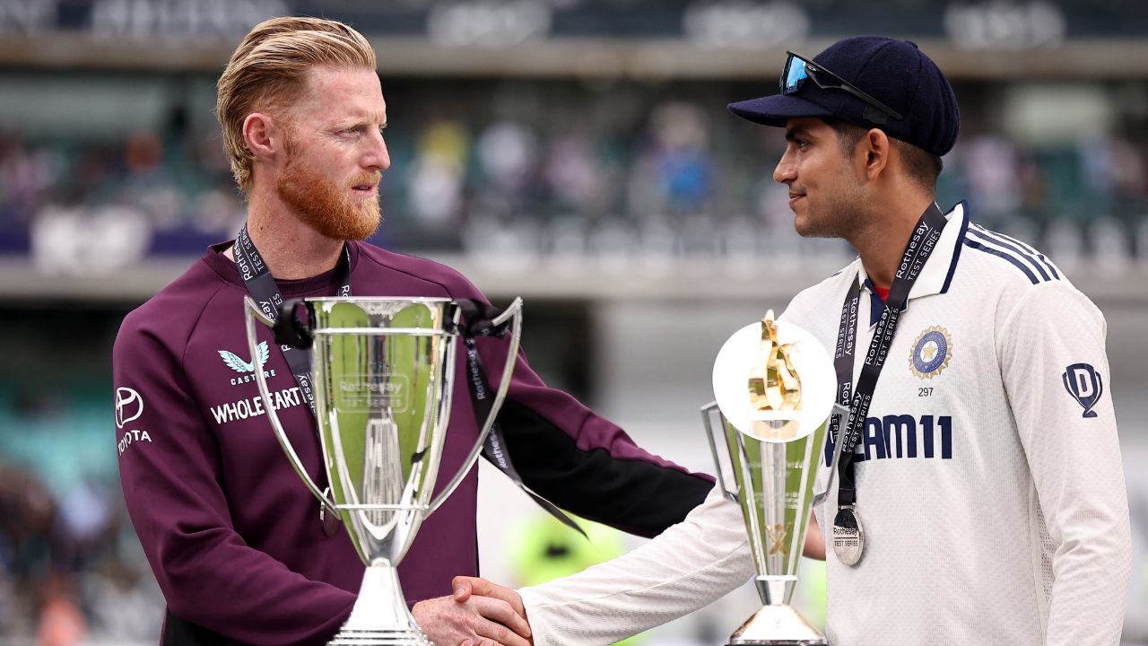 Ben Stokes and Shubman Gill