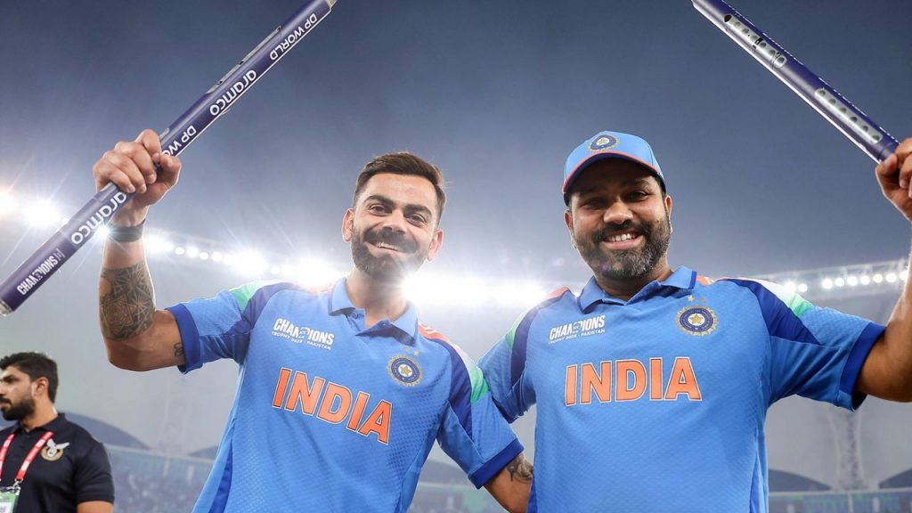 Virat Kohli and Rohit Sharma