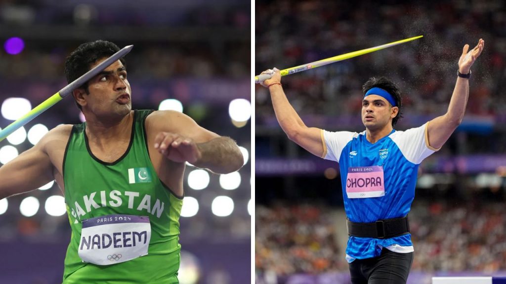 Neeraj Chopra and Arshad Nadeem