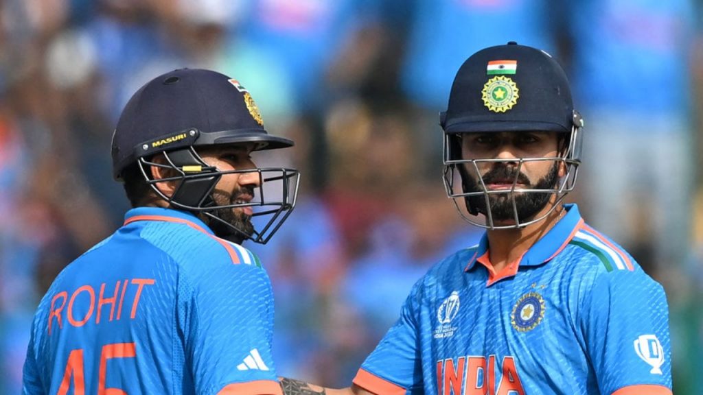 Virat Kohli and Rohit Sharma