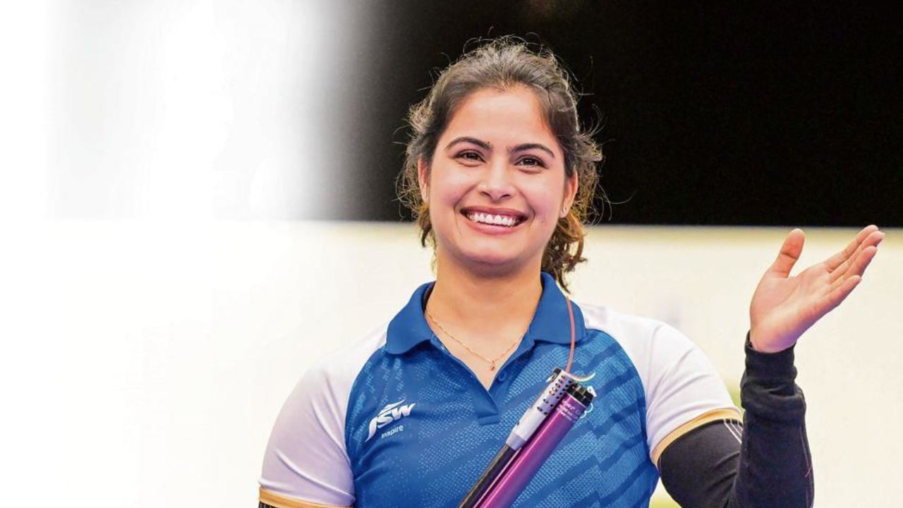 Manu Bhaker asian shooting 2025