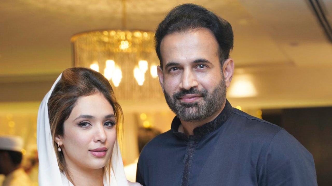 Irfan Pathan And Safa Baig
