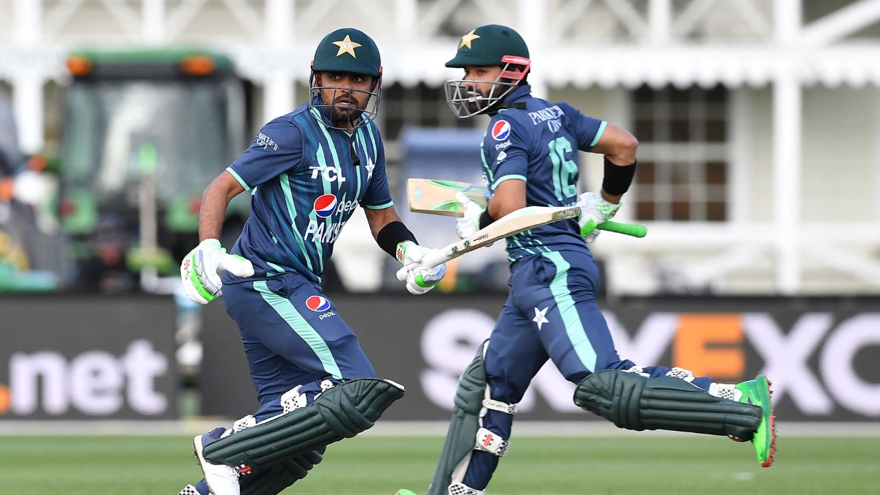 Babar Azam and Mohmmad Rizwan