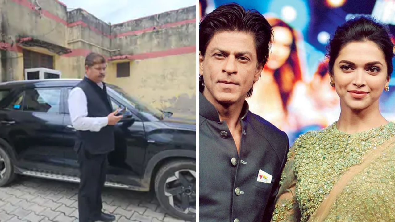 Shahrukh khan and deepinka padukone