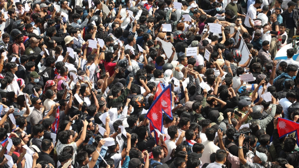 Nepal social media ban