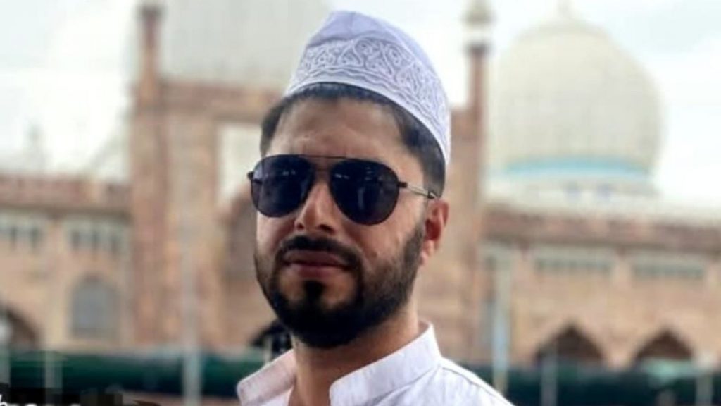 Accused teacher Sartaj Furre