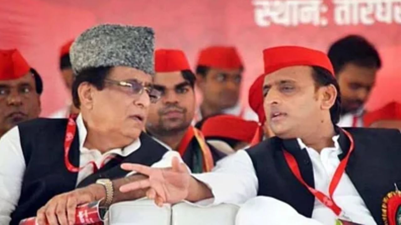 Akhilesh Yadav And Azam Khan