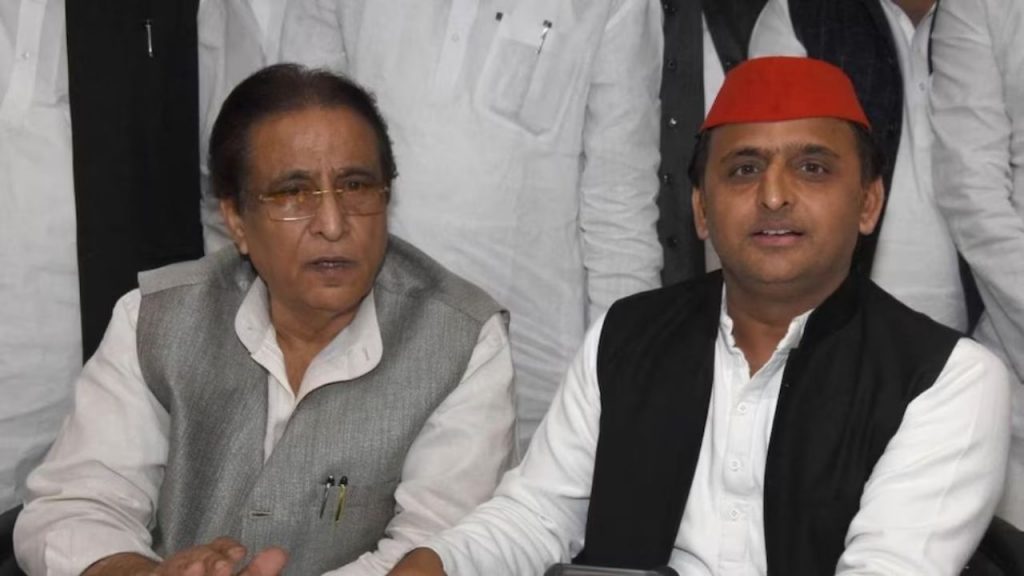 Azam Khan And Akhilesh Yadav