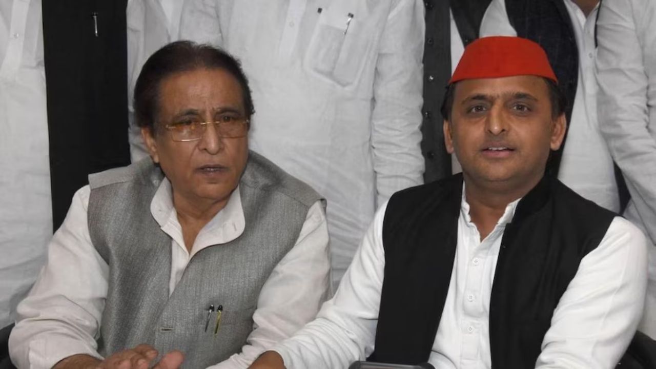 Azam Khan And Akhilesh Yadav