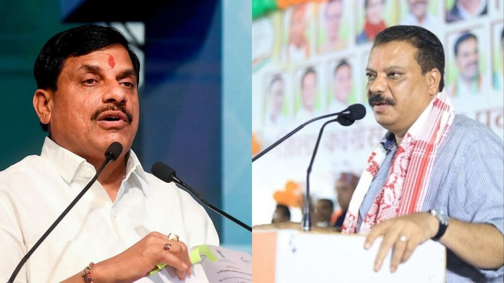 Cm Mohan Yadav and Umang Singhar