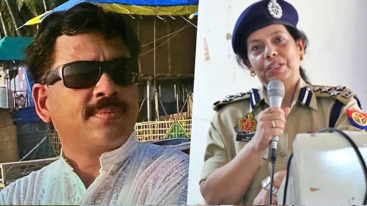 DIG Sudha Singh and IPS Dinesh Singh