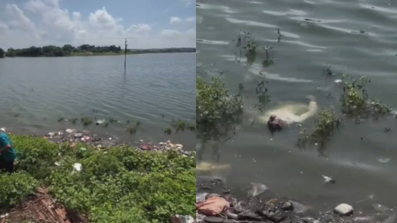 Floating Youngster on Water