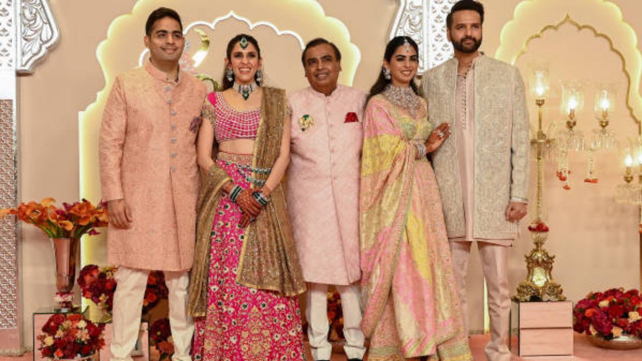 Mukesh Ambani family