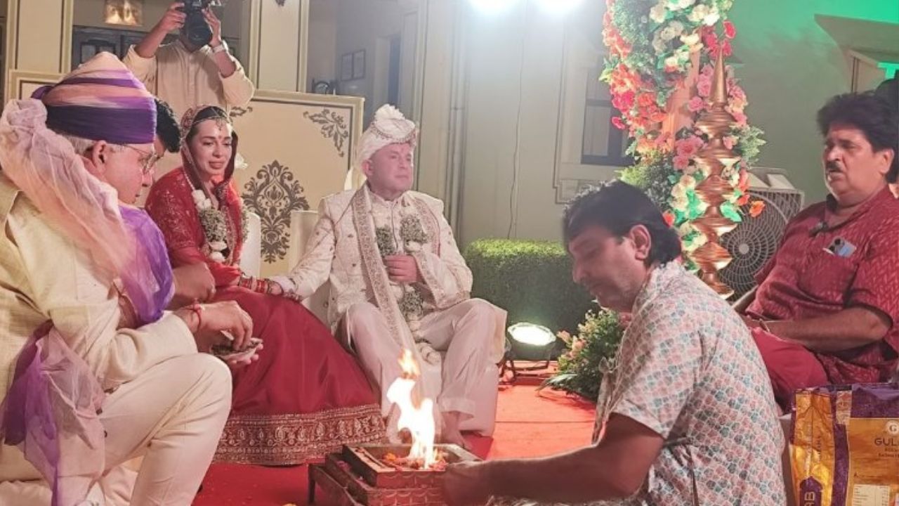 Ukrainian couple marries in Jodhpur