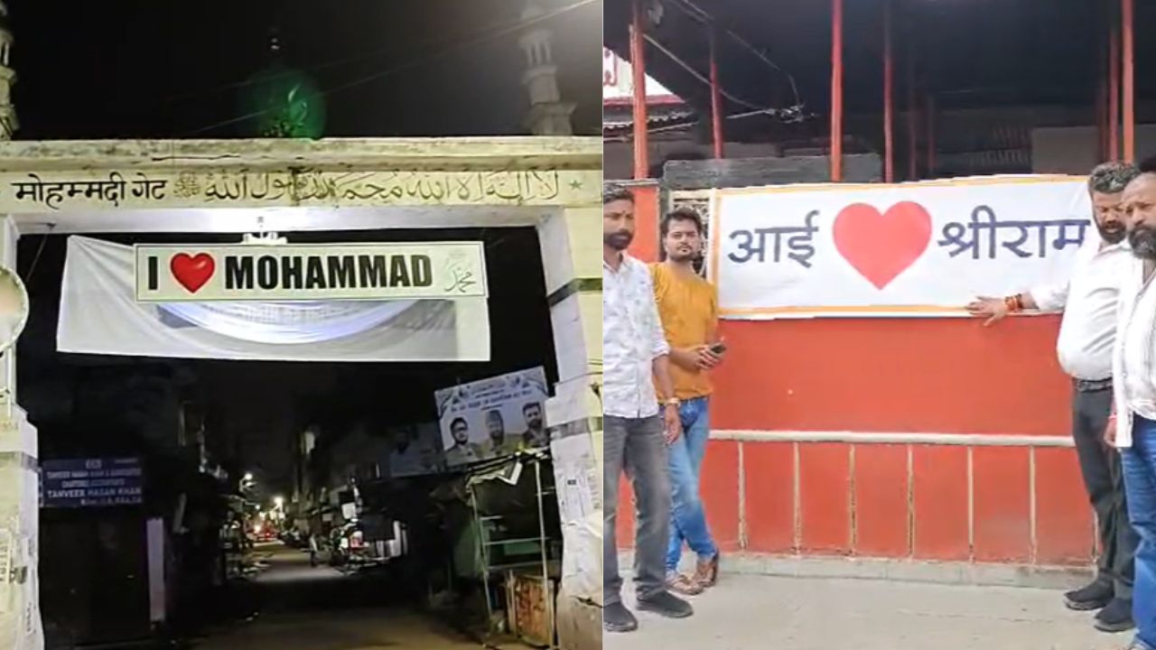 'Religious poster war' in Jabalpur.