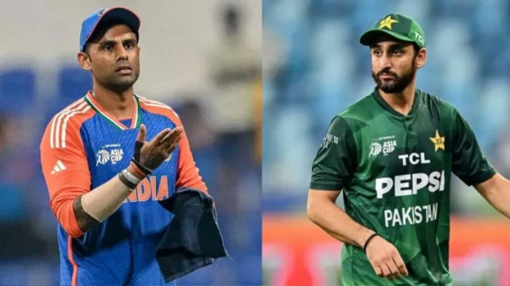 The final match between India and Pakistan will be played on Sunday.