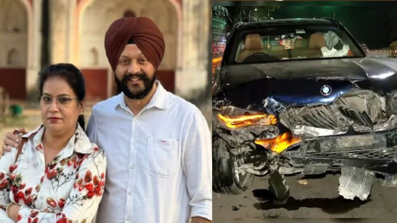 Accused woman detained in BMW accident