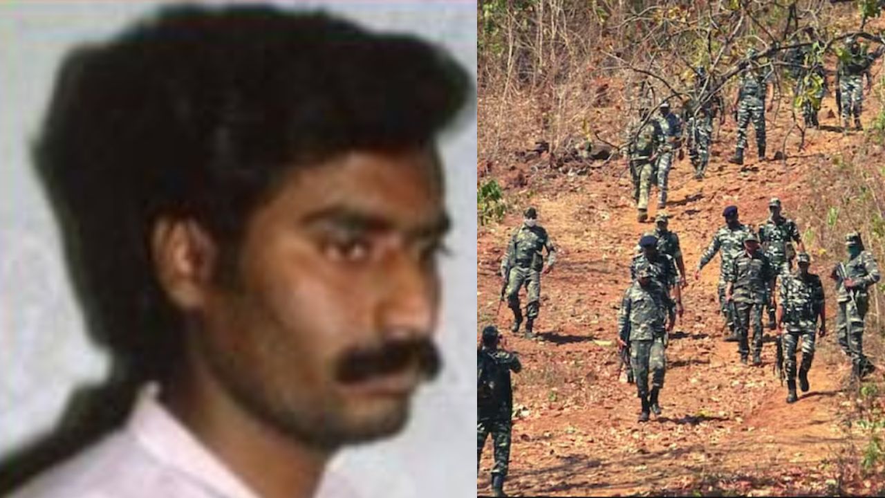 Naxalite Manoj with a reward of one crore rupees (File Photo)