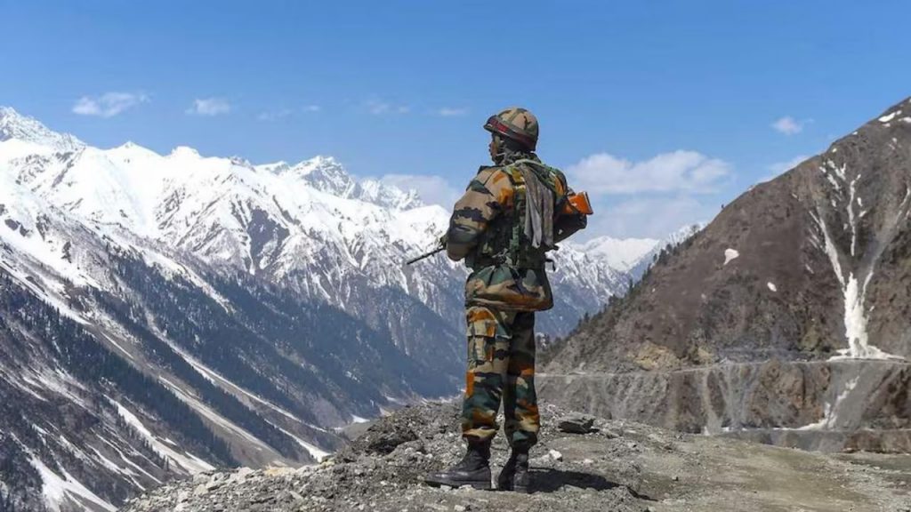 Preparations are underway to lay a long railway line on the India-China border.