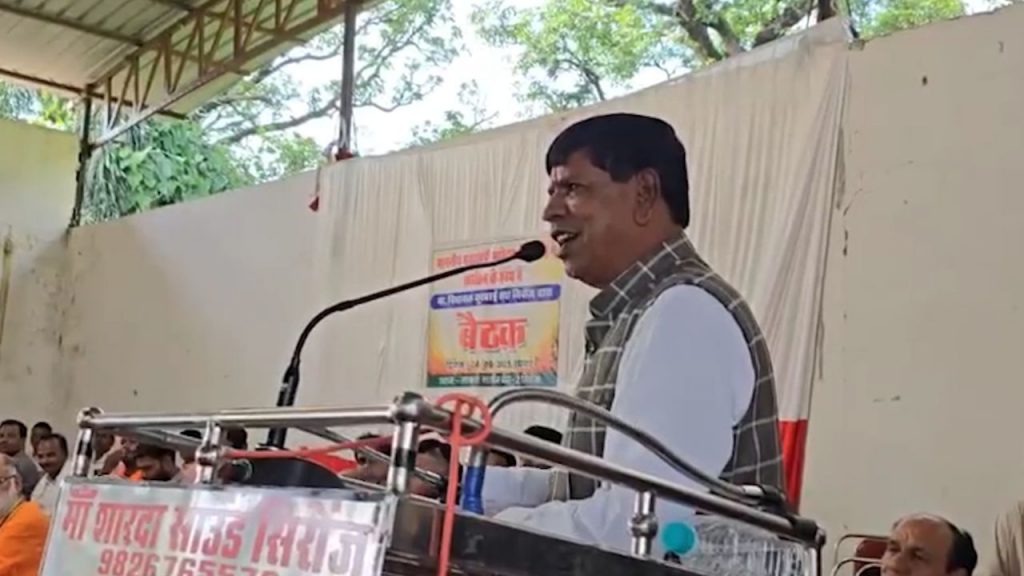 BJP MLA Hari Singh Sapre raised questions on the Ladli Behna Yojana.