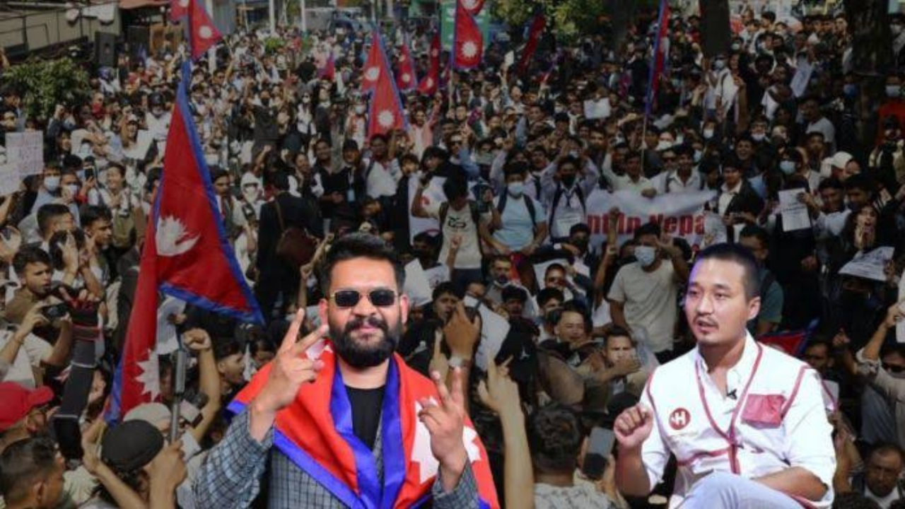 Balen Shah and Sudan Gurung