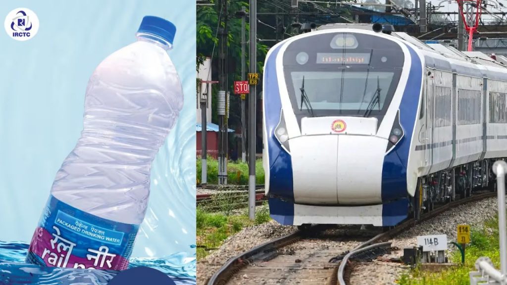 Vande Bharat Premium Trains 1 Litre Water Bottle