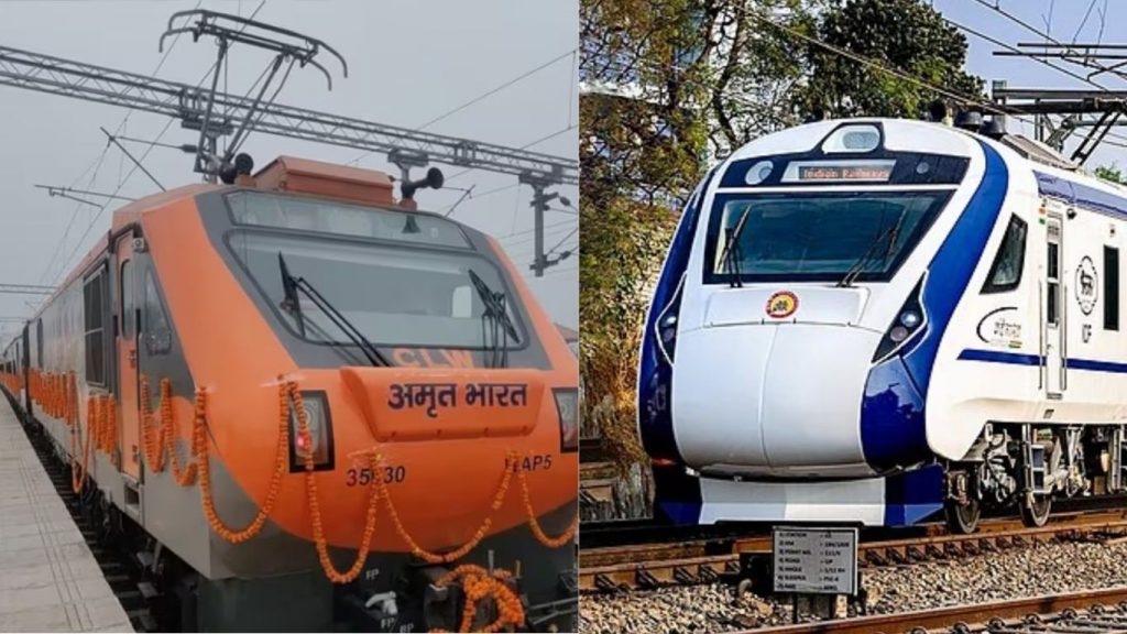 Vande Bharat and Amrit Bharat trains