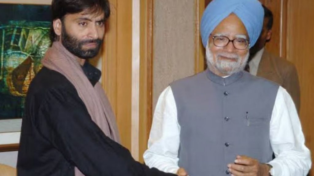 Manmohan Singh Hafiz Saeed Meeting