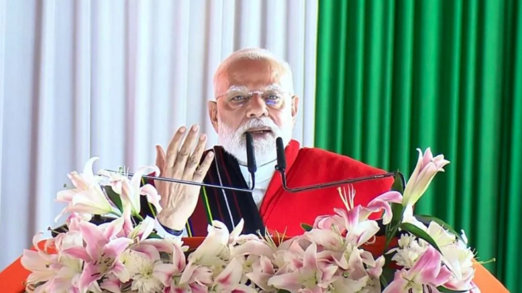 PM Modi In Manipur