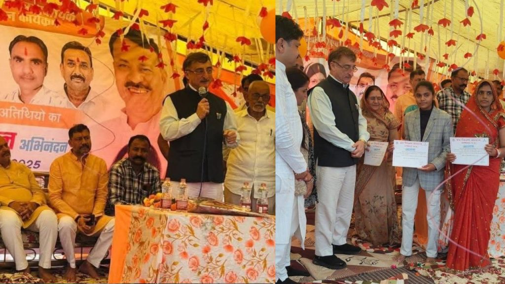 Rajya Sabha MP Vivek Tankha inaugurated several development works in Narsinghpur, donated Rs 10 lakh for a gymnasium
