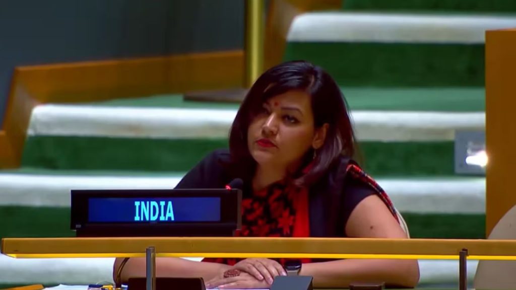 India's Petal Gehlot responds to Pakistan PM Shahbaz Sharif's speech at the United Nations