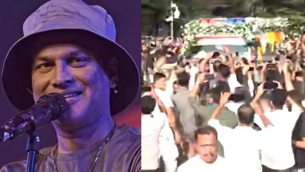 Singer Zubeen Garg's body reaches Guwahati from Delhi, thousands of fans reach the airport