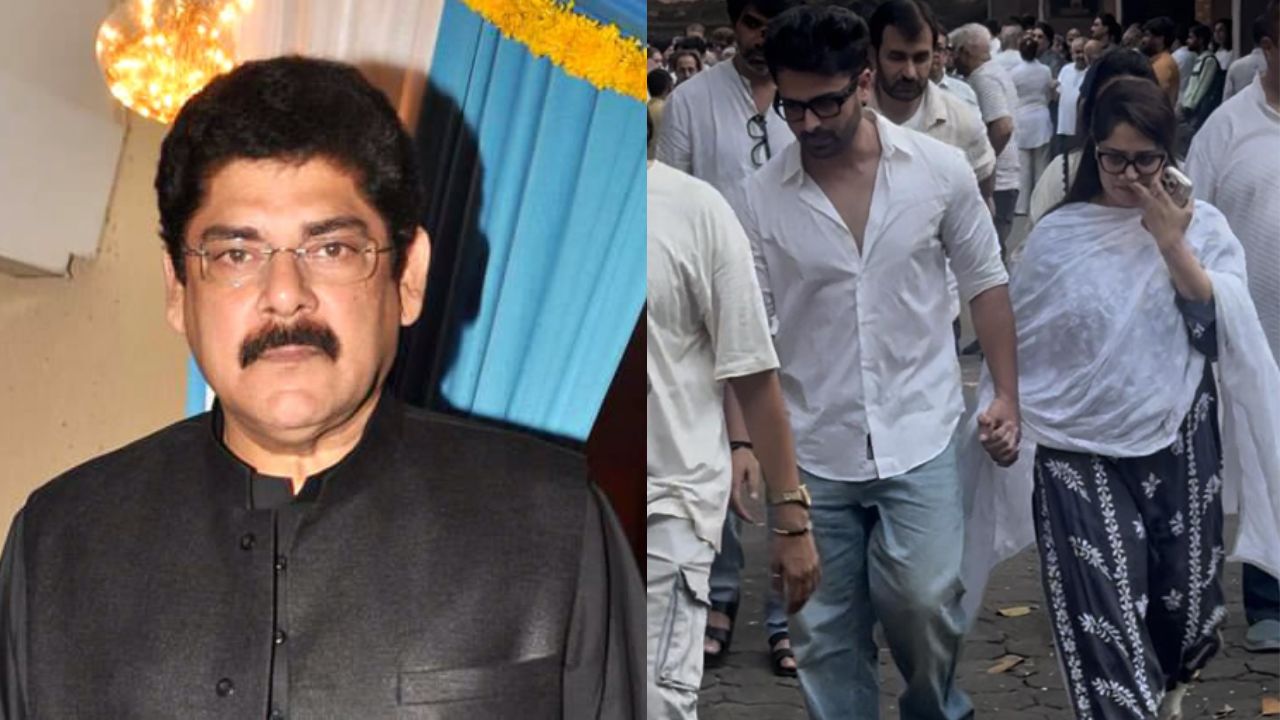 Deepika Kakkar in Pankaj Dheer's Funeral