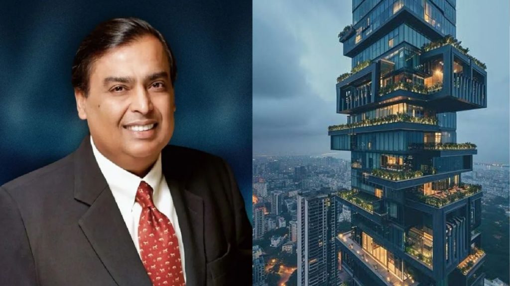 Mukesh Ambani And Antilia House