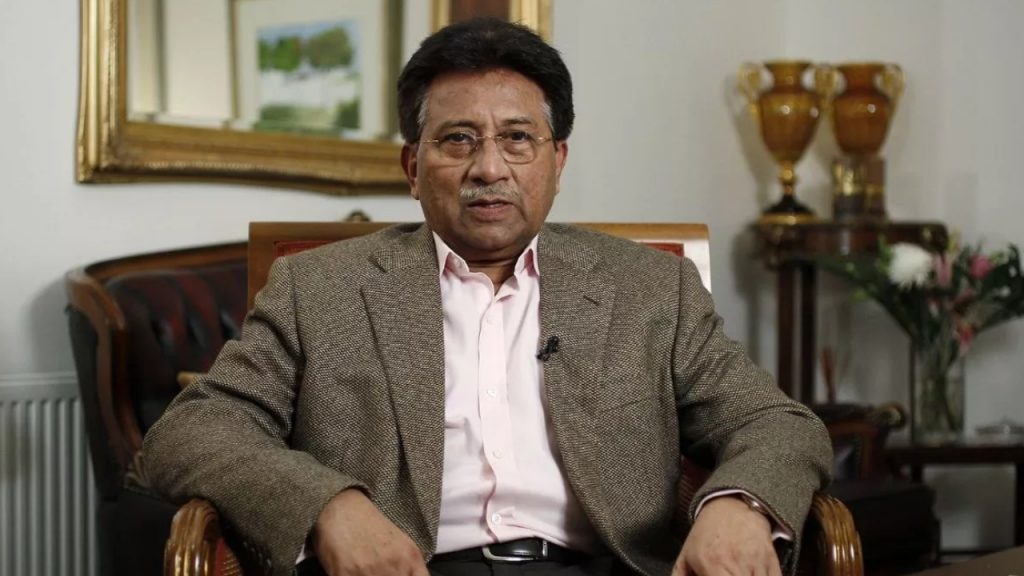 Former Pakistan Army Chief Pervez Musharraf