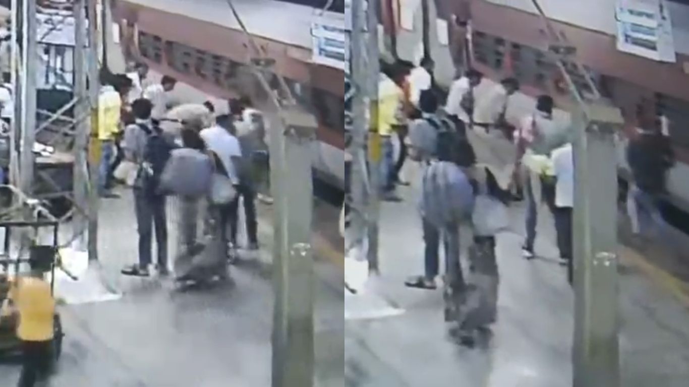 RPF jawan saved the life of a passenger