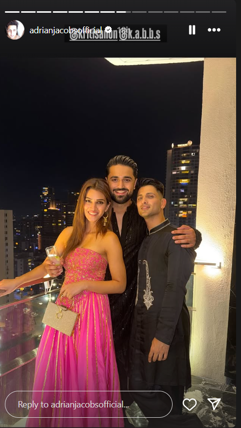 Kriti sanon And Kabir Bahia 