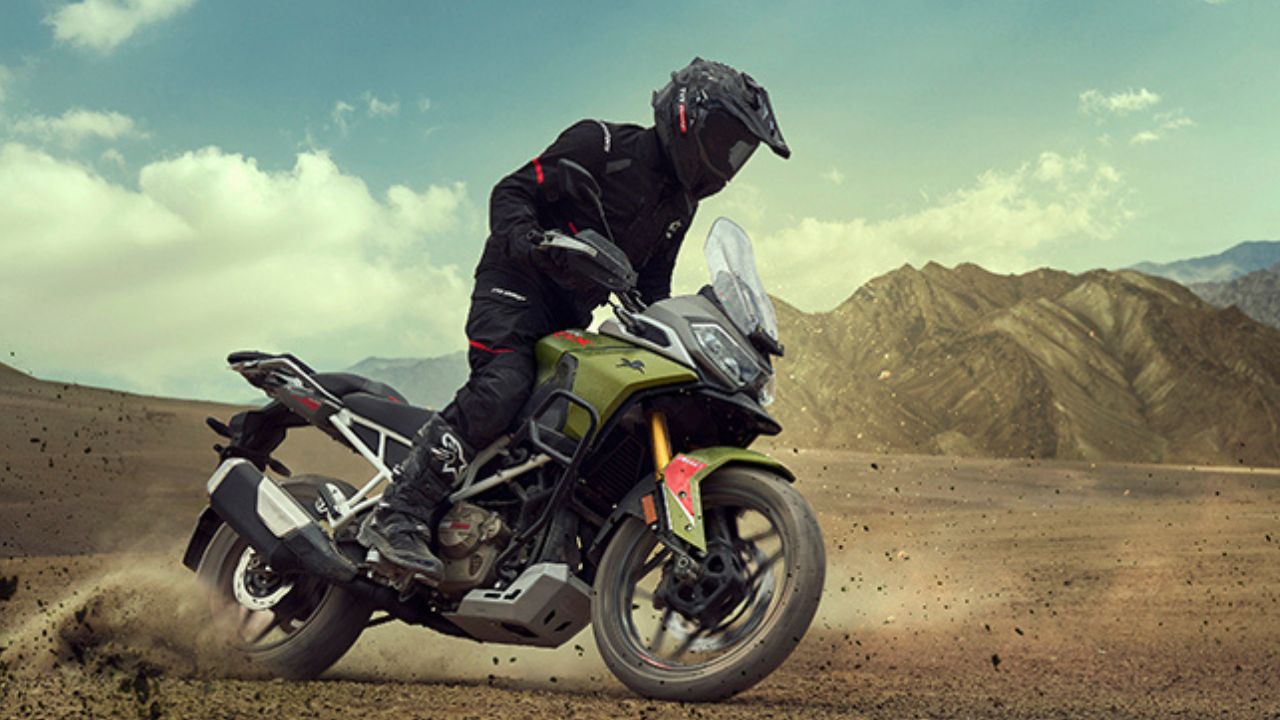 TVS launches adventure tourer bike Apache RTX 300