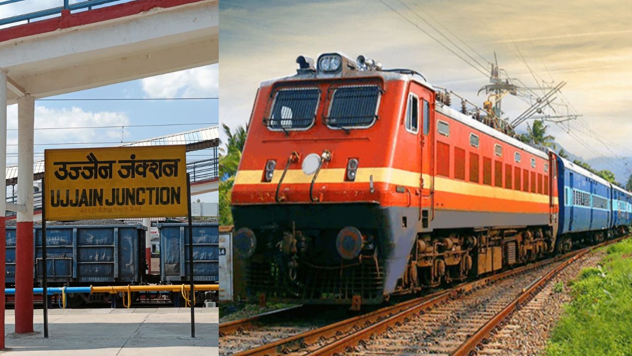 Ujjain train schedule change 2025 – 4 trains cancelled, 52 routes diverted