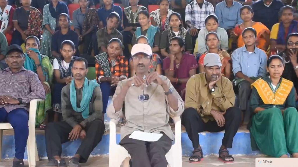 Former Naxalite commander Rupesh released a video with his comrades.