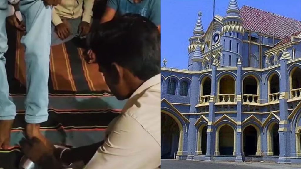 In Damoh, the accused in the case of making an OBC youth wash their feet will be booked under NSA.