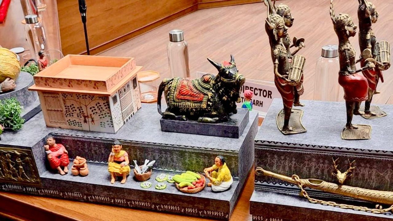 Chhattisgarh's tableau will be seen in Gujarat.