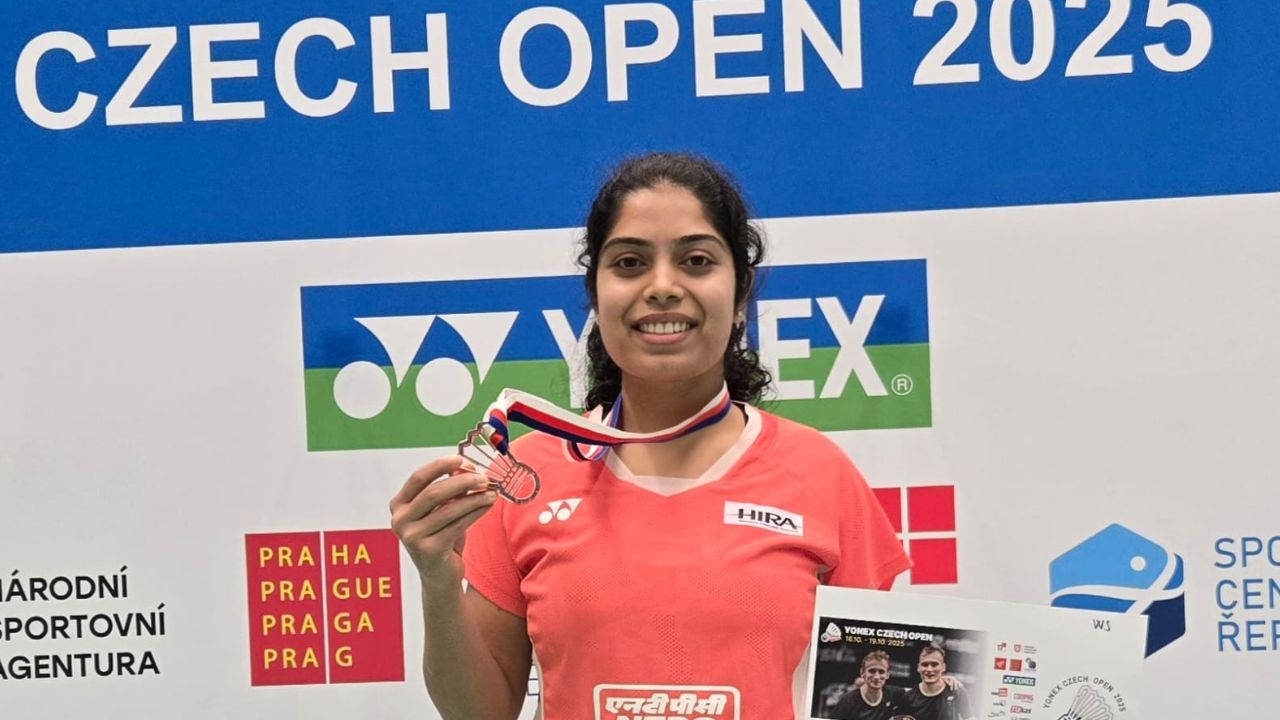 International badminton player Aakarshi Kashyap